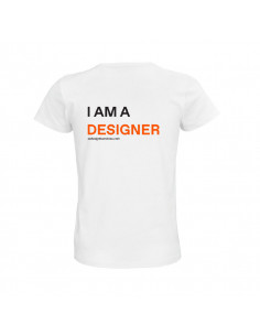 Camiseta I’M A DESIGNER mujer 2