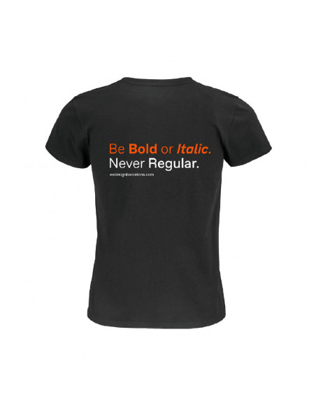 Camiseta BE BOLD mujer