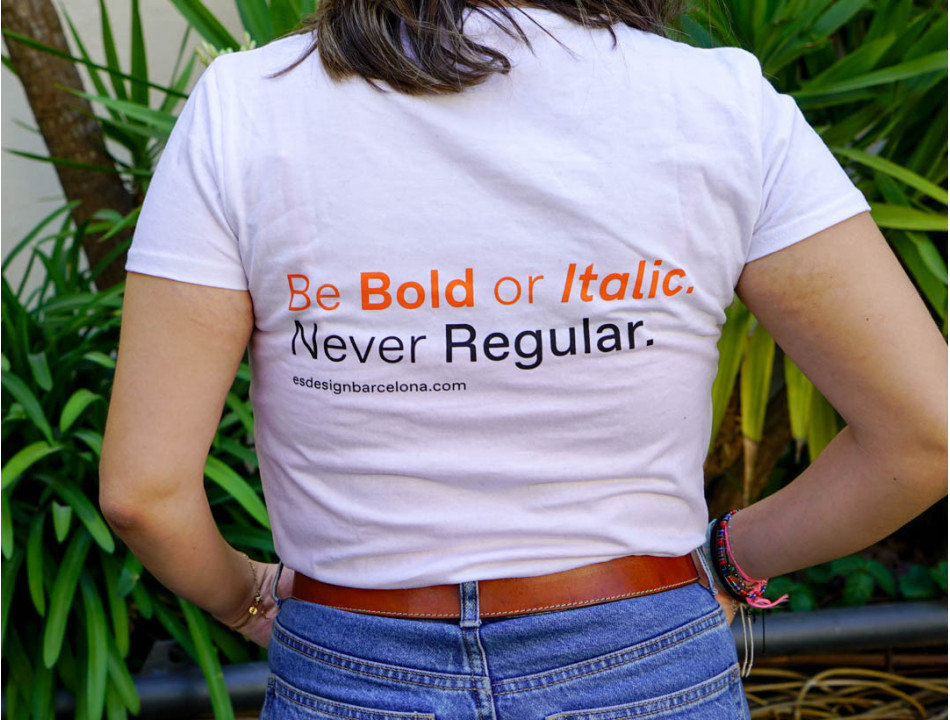 Camiseta BE BOLD mujer