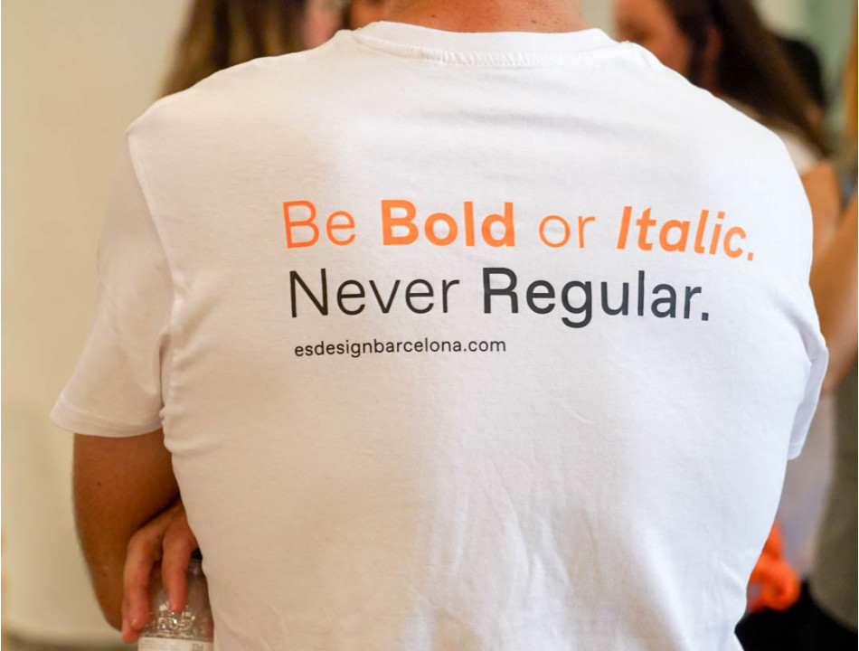 Camiseta BE BOLD hombre